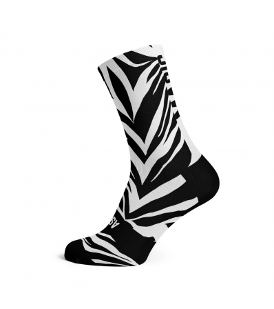 Чорапи Ass Magic Sox Zebra Stripe – Black/White