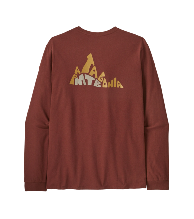 Блуза Patagonia Long Sleeve Berm Logo Responsibili-Tee M's