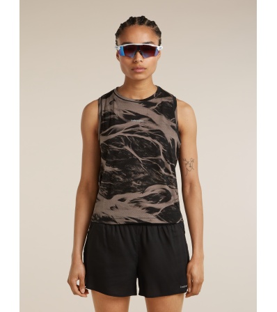 Потник Icebreaker 125 Cool-Lite Merino Blend Speed Tank Motion AOP W's