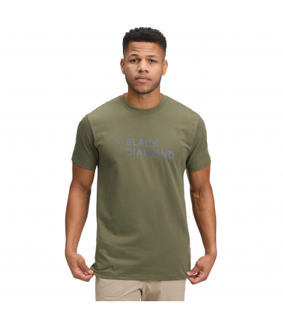 Тениска Black Diamond Mini Stacked SS Tee M's